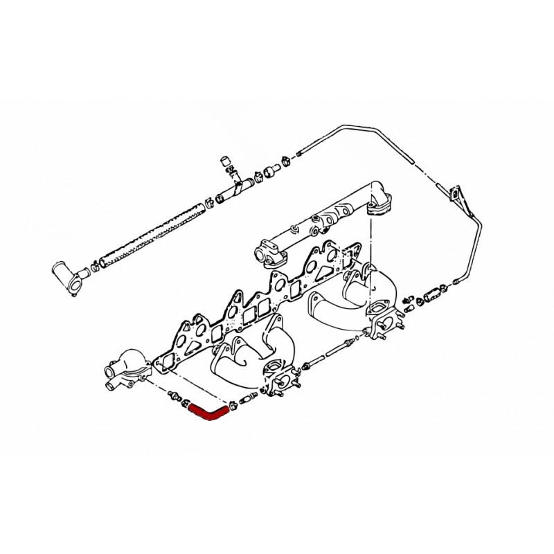 Durite Entre Thermostat Et Collecteur Z