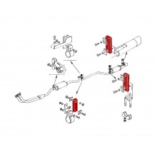 Sangle support échappement (240Z 260Z 280Z)