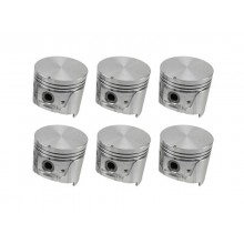 Jeu de 6 pistons (pistons plats) (280Z 280ZX)