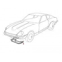 Carter sous moteur 240Z 260Z 280Z