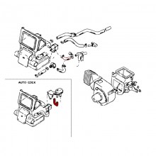 Durite chauffage (CLIM) (260Z 280Z)