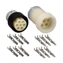 6 way waterproof connector