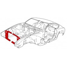 Radiator support kit (240Z)